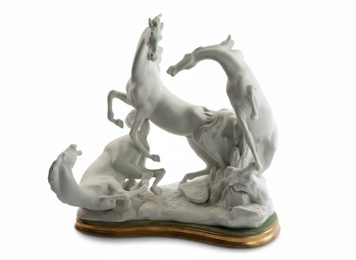 Escultura caballos - galería quintana 1930